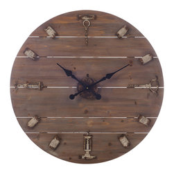 Bottle opener clock - Clocks