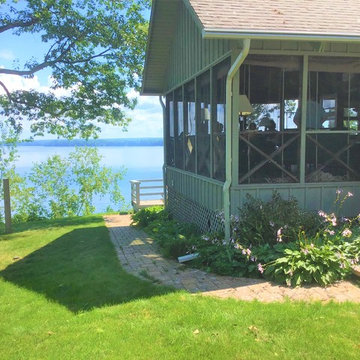 Bill's Stone Lake, WI LeafGuard® Brand Gutter Installation