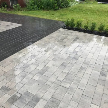 North York - Driveway, Porch and Flower bed planting