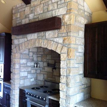 Cambrian Creek Thin Stone Veneer Kitchen