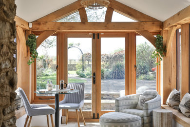 Design ideas for a farmhouse conservatory in Oxfordshire.