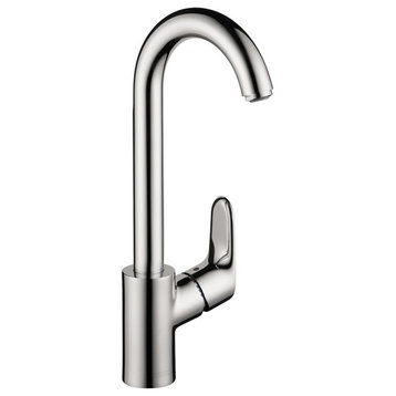 Hansgrohe 04507 Focus High-Arc Bar Faucet - Chrome