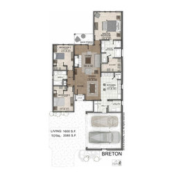Breton Floor plan - Products