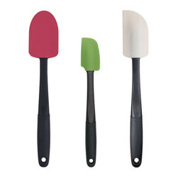 OXO 3 Piece Silicone Spatula Set - Spatulas