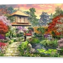 Gate, Garden, Stairway, Room