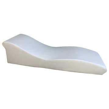 Surf Low Profile Lounger, White