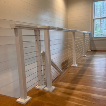 Honorable Mentions - 2022 - Farmhouse inspired stairs and banister