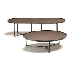 Billy Wood Italian Coffee Table by Cattelan Italia - $1,145.00 - Coffee Tables