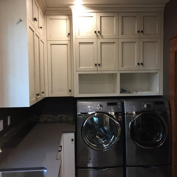 Painted and glazed cabinetry