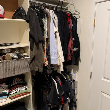 Celebrity Client Walk-In Closet in Los Angeles