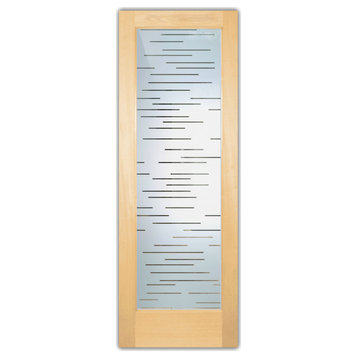 Front Door - Finer Lines - Maple - 36" x 84" - Book/Slab Door