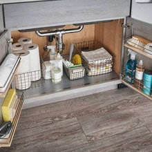 INSIDE CABINET STORAGE