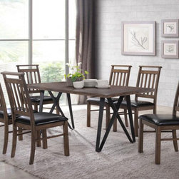 Ferguson Rustic Taupe Dining Table Set - Dining Tables