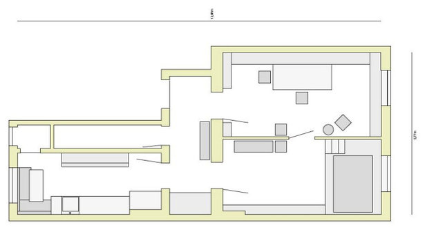 Planimetria e disegni esecutivi Apartment in Wiesbaden