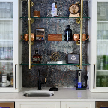 Modern kitchen with French Country detail