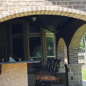 PATIO COVER - CUSTOM SPA - OUTDOOR KITCHEN - OUTDOOR RESTROOM
