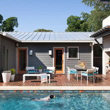 Back yard deck
