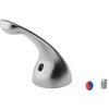 Delta Lever Handle With Set Screw, Polished Chrome