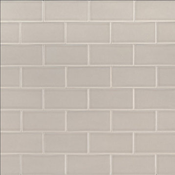 Portico Pearl 4x12 Glossy Subway Tile, 45-Pieces