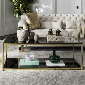Modern Coffee Tables with Lucite Acrylic Legs