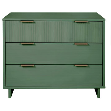 Granville 38.18" Modern Standard Dresser, Sage Green