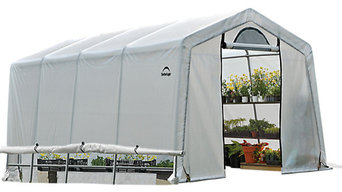 GrowIT Greenhouse-in-a-Box Easy Flow Greenhouse Peak, Style 10'x20'x8'