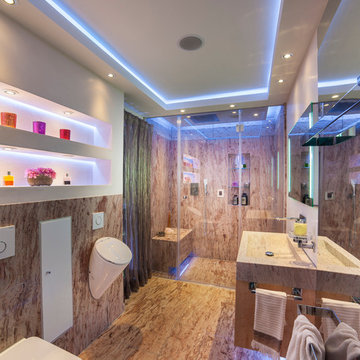 Spadesign mit Lichtvoute