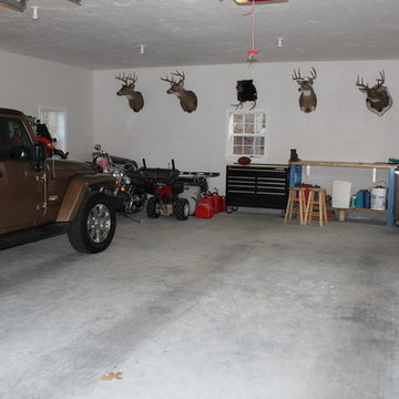 2 Car Garage with Attic space