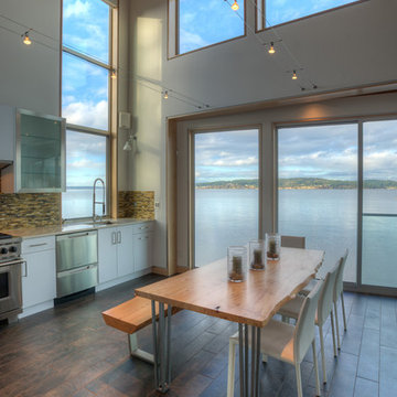 Tsunami House, Resilient Design, Camano Island WA