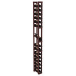 Wine Racks America - 1 Column Display Row Wine Cellar Kit, Pine, Walnut - Make your best vintage the focal point of your wine cellar. High-reveal display rows create a more intimate setting for avid collectors wine cellars. Our wine cellar kits are constructed to industry-leading standards. You'll be satisfied. We guarantee it.