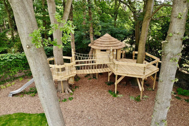 World-inspired house exterior in West Midlands.