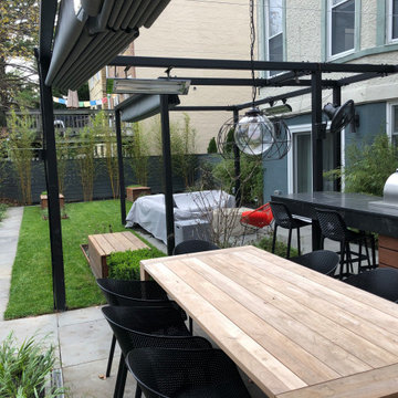 Multi-functional family backyard