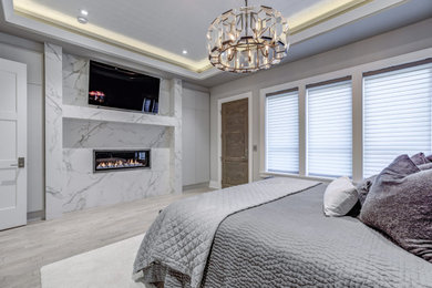 Example of a bedroom design in Portland