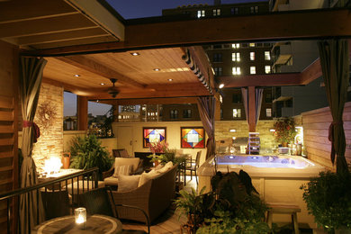 Patio - modern patio idea in Chicago