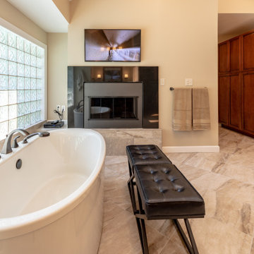 Enjoying of a Modern, Rejuvenated, and Functional Master Bath in Great Falls VA
