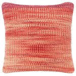 Bareens Designer Rugs - Turkish Shabby Chic Beckett Hand Woven Kilim Pillow - Embellish your home with this timeless casual chic handmade Southwestern Kilim throw pillow covers made with wool and cotton. Constructed on a loom by Nomad Turkman people with hand spun wool and Natural Vegetable dyes these beautiful Kilim pillow covers are known for their beautiful repetitive geometrical, naturalistic floral and traditional patterns yet still giving it a moden look. Masterfully artisan-crafted on traditional Kilim looms with a contemporary fashion palette producing bold intricate sharp patterns making them a standout piece in any decor.