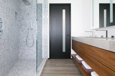 Inspiration for a bathroom remodel in Orange County