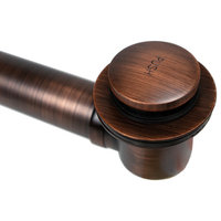 SinkSense 1.5" Pop-Up Bathtub Drain and Overflow Kit, Antique Copper