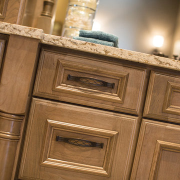 Cozy Cashew Master Bathroom Retreat