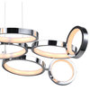 Colette LED Chandelier With Chrome Finish