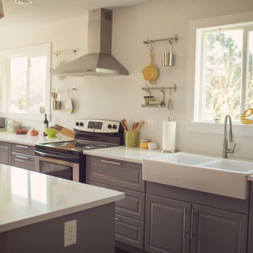 Kitchen - Silestone White Zeus Extreme