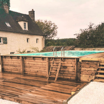 Piscine en Bois Hors Sol