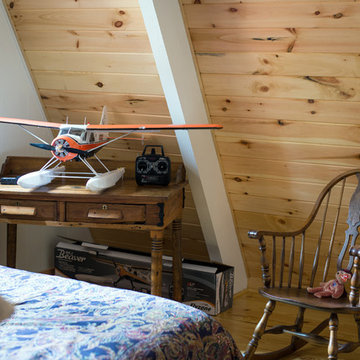 Lake Hartwell A-Frame Bedroom