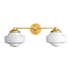 Art-Deco Bathroom Vanity Lighting | Houzz