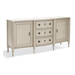Etienne Sideboard in French Linen - Buffets And Sideboards