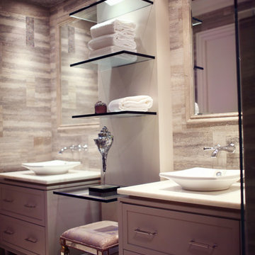 Contemporary Glam Bathroom