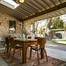 Outside Patio connecting to House