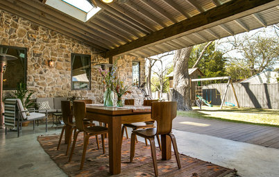 My Houzz: Cottage Expansion Mixes Rustic and Modern in Dallas