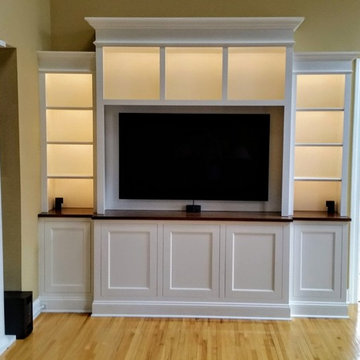 Home Theater Media Center Built-ins