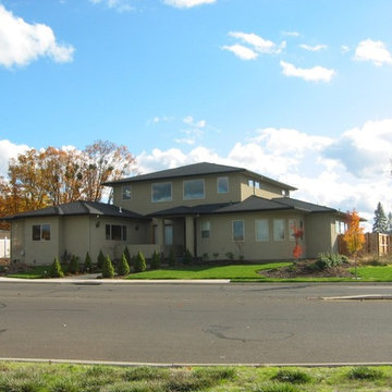 Golf course subdivision home